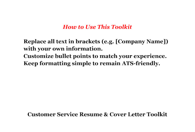 design and format a clean professional resume or CV